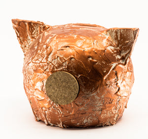 Ceramic Piggy Bank - Grunge Collection | Vintage Money Box Jar